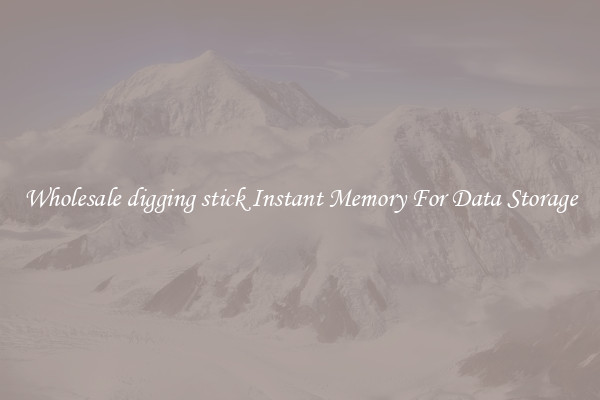 Wholesale digging stick Instant Memory For Data Storage