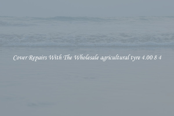  Cover Repairs With The Wholesale agricultural tyre 4.00 8 4 